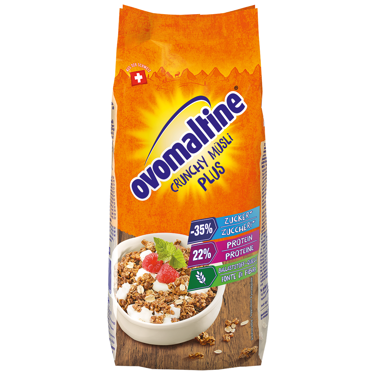 Ovomaltine Crunchy Muesli Plus