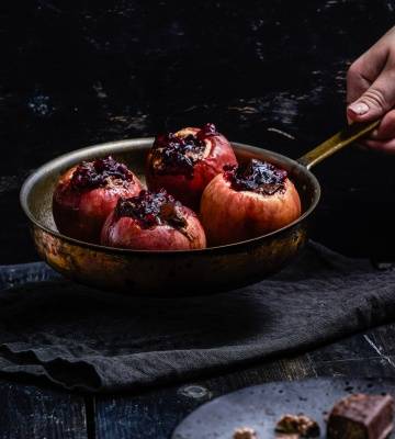 Ovolino Rezept Bratapfel